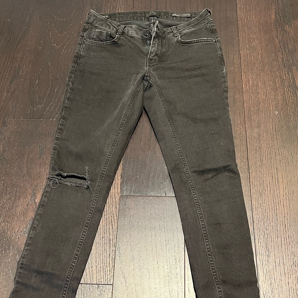 Taylor made Tokyo grey/black ripped jeans